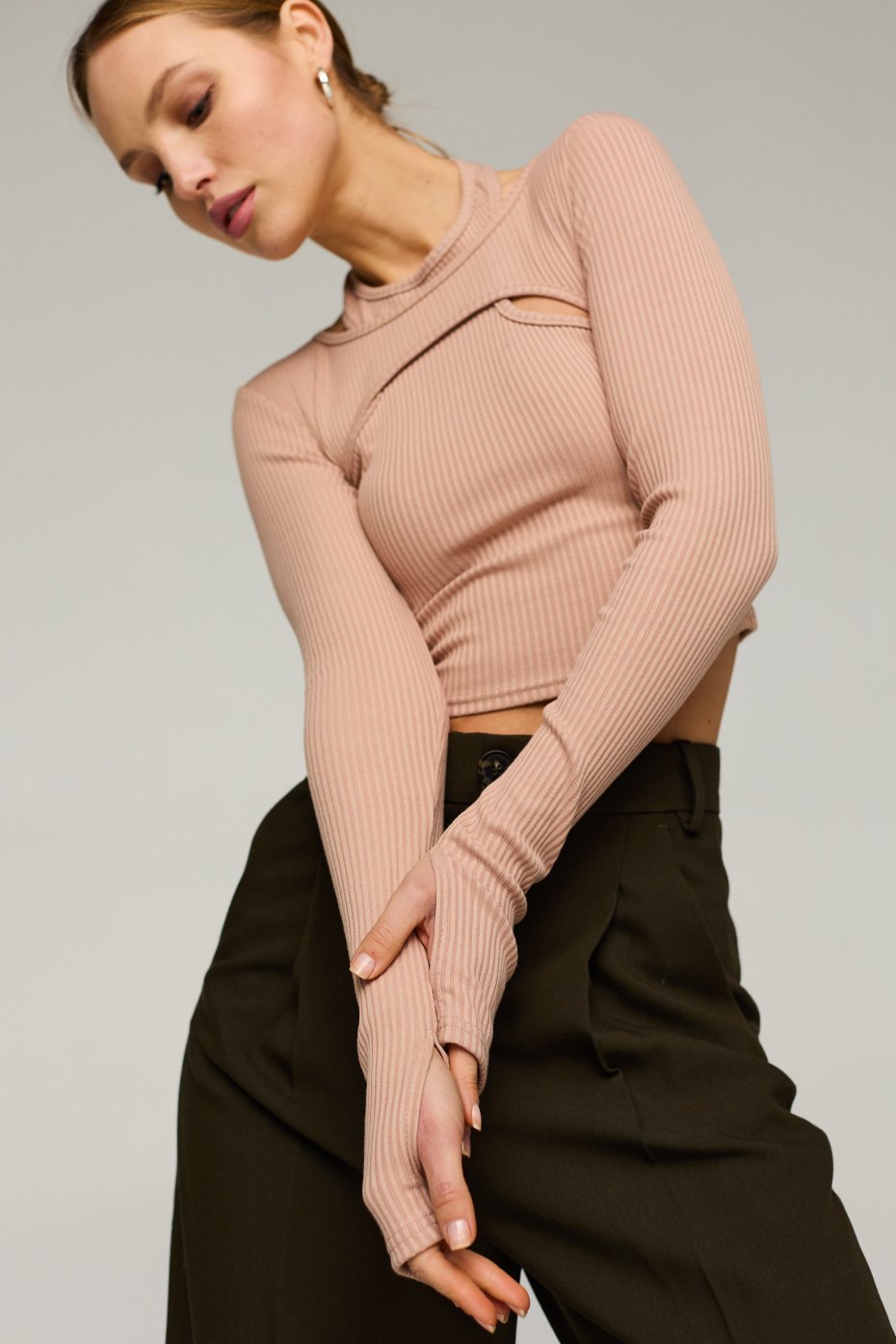 Топ лонгслив Lina