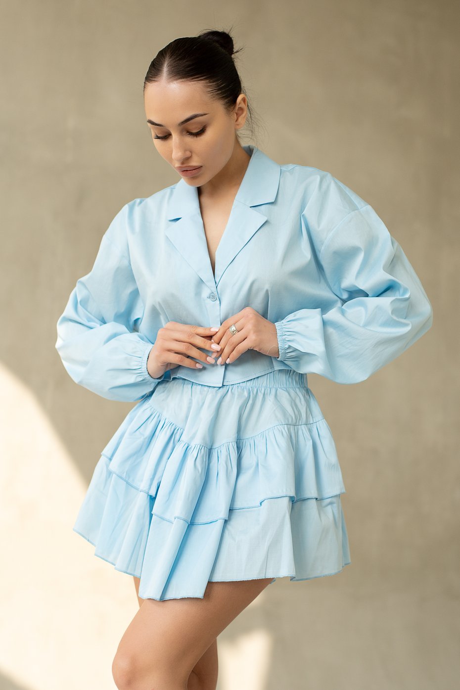 Сорочка кроп Ice