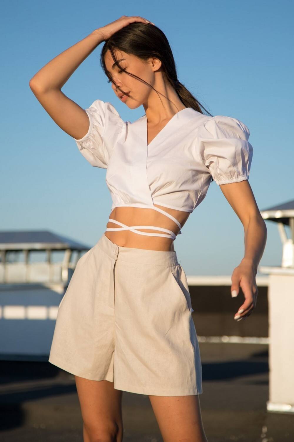 Рубашка Crop mini