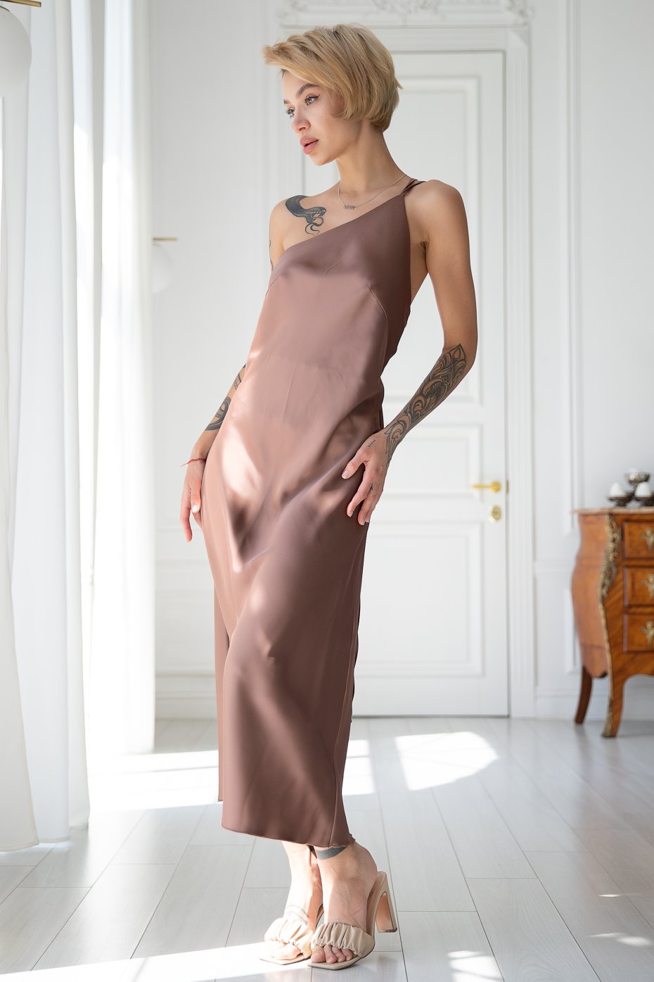 Martina slip dress