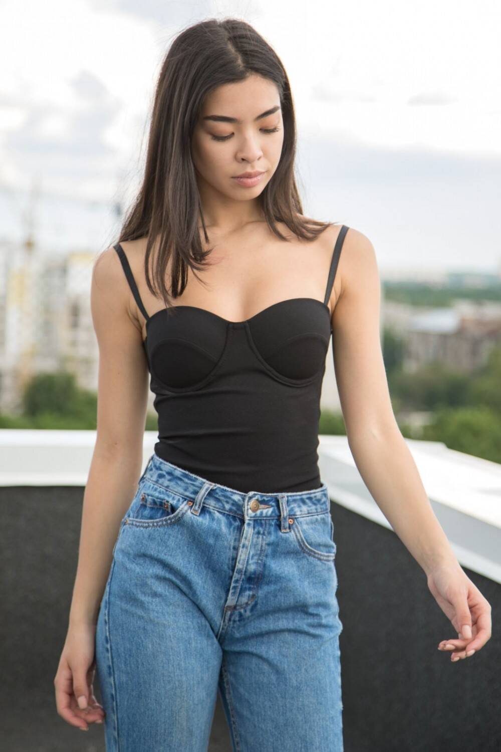 Bodysuit Kristal crepe