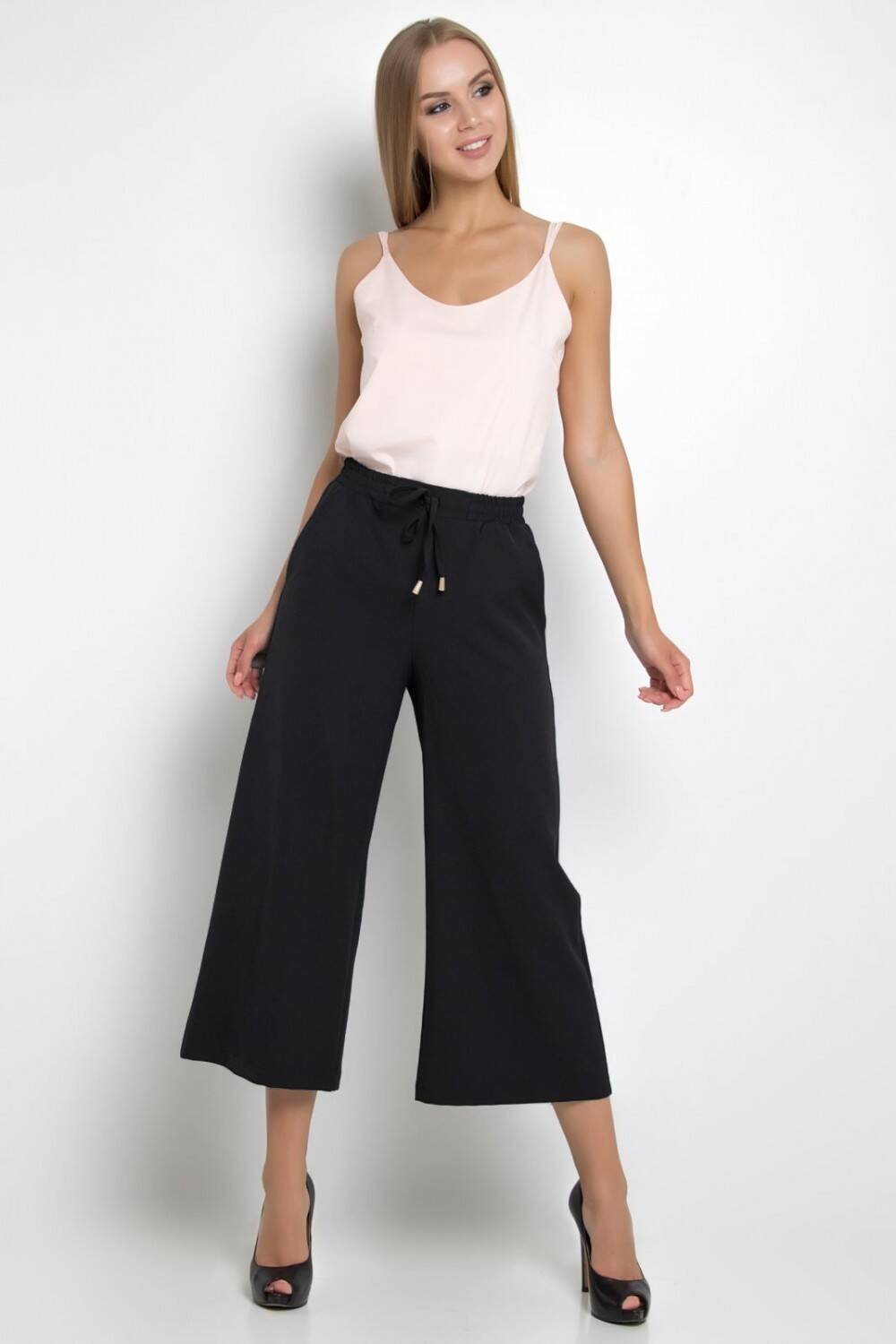 Glossy culottes